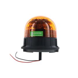 Girofaro LED ecologico da avvitare, lampeggiante, ambra - 1 viti
